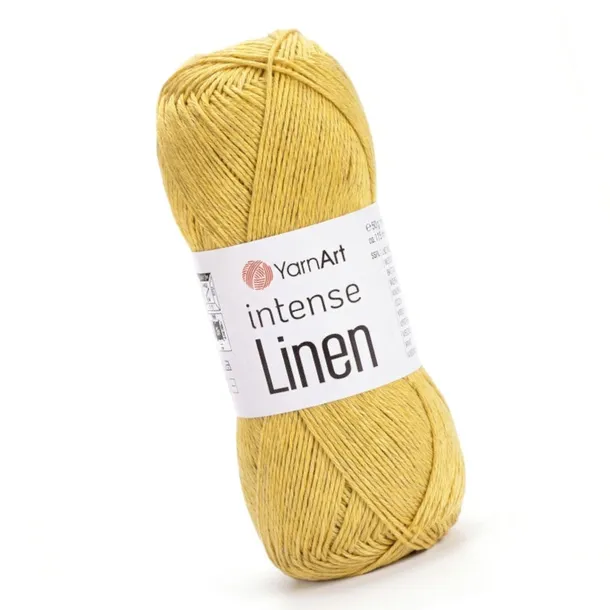 YarnArt Intense Linen 4119 Musztardowy (50gr/175mt)