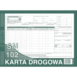 karta-drogowa-samochod-ciezarowy-a4-numerowana