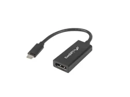 lanberg-ad-uc-dp-01-adapter-kablowy-015-m-usb-type-c-displayport-czarny