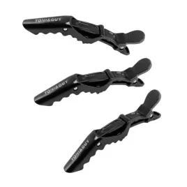 toniandguy-klips-krokodylek-czarny-6szt