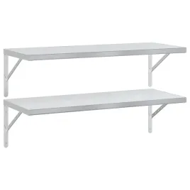 polki-scienne-2-szt-100x40-cm-srebrna-stal-nierdzewna