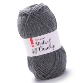 yarnart-shetland-chunky-631-szary-100gr-150mt