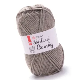 yarnart-shetland-chunky-604-ciemny-bezowy-100gr-150mt