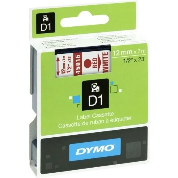 tasma-dymo-d1-12mm-7m-biala-czerwony-tekst