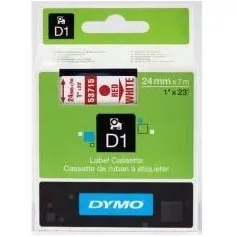 tasma-dymo-d1-24mm-7m-biala-czerwony-tekst