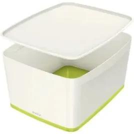 pojemnik-leitz-mybox-318x198x385mm-bialo-zielony