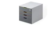 pojemnik-4-szuflady-durable-varicolor-safe-material-tworzywo-sztuczne