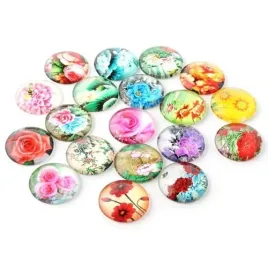 kabk26-kaboszon-szklany-przezroczysty-okragly-mix-wzor-14mm-5szt