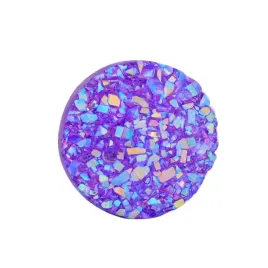 kabk52-kaboszon-z-zywicy-druzy-okragly-12mm-blue-violet-10szt