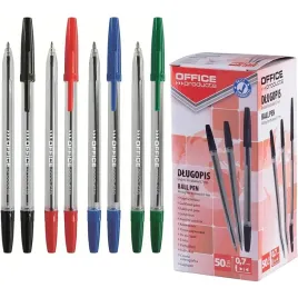 dlugopisy-office-products-1-0mm-czerwone-50