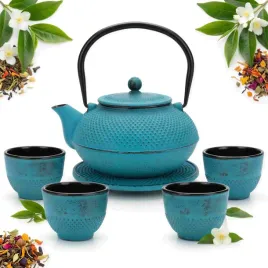 czajnik-zeliwny-15l-zaparzacz-do-herbaty-zestaw-zeiwny-4x-czarki-podkladka