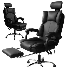 fotel-biurowy-z-podnozkiem-czarny-regulacja-oparcia-ecoskora-150-kg