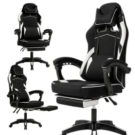 fotel-gamingowy-z-podnozkiem-dla-gracza-regulowany-z-masazerem-czarny