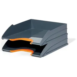 polka-na-dokumenty-durable-varicolor-a4-szaro-pomaranczowa-2
