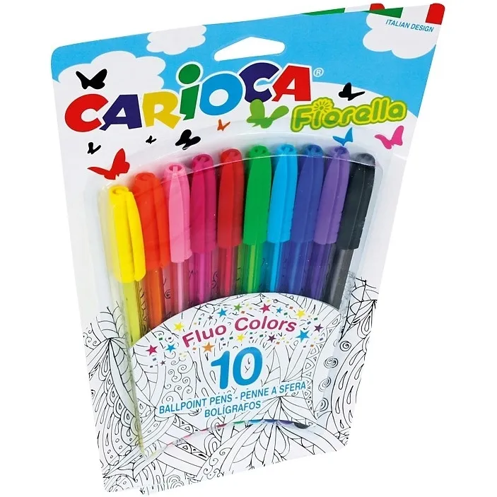 dlugopisy-carioca-fiorella-10-kolorow