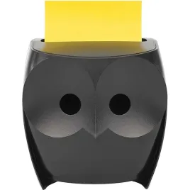 podajnik-karteczek-post-it-z-notes-sowa-2-bloczki-czarny