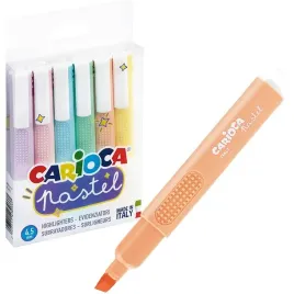 zakreslacze-carioca-pastel-4-kolory