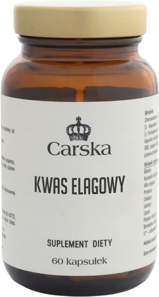Kwas elagowy Detoks Ochrona Komórek Suplement Diety 60 kapsułek Carska