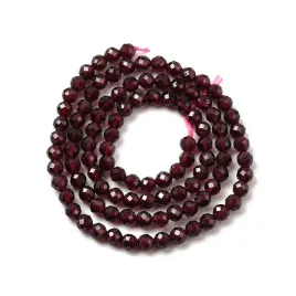 gnt22-granat-kamien-naturalny-koraliki-kule-4mm-fasetowane-sznur-100szt