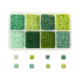zra10-zestaw-12500-szt-koralikow-2mm-szklanych-seeds-rokail-zielone