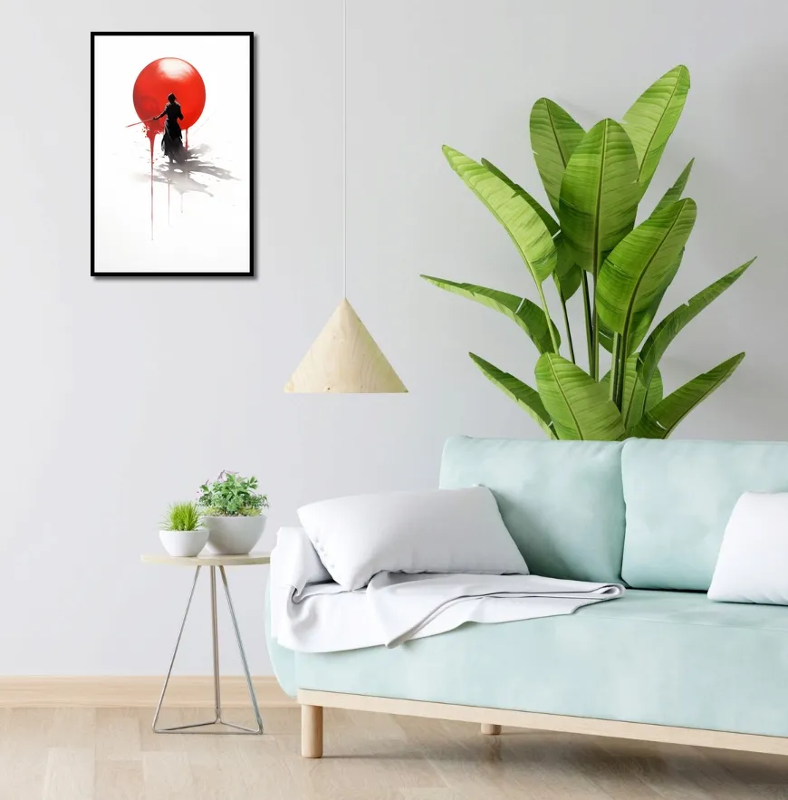plakat-40x60cm-samotny-samuraj