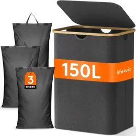 kosz-na-pranie-dwukomorowy-organizer-wyjmowane-torby-solidny-czarny-150l