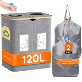 kosz-na-butelki-kaucyjne-zwrotne-2-torby-z-uchwytami-120l-solidny-szary