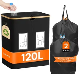 kosz-na-butelki-kaucyjne-zwrotne-2-torby-z-uchwytami-120l-solidny-czarny