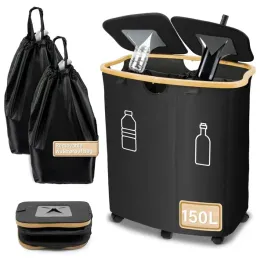 kosz-na-butelki-kaucyjne-zwrotne-2-torby-z-uchwytami-150l-solidny-czarny