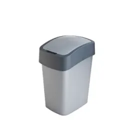 kosz-na-smieci-25l-flip-bin-srebrny-curver