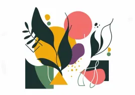 plakat-42x297cm-kolorowa-abstrakcja-botaniczna