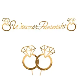 zestaw-zlotych-papierowych-dekoracji-na-wieczor-panienski