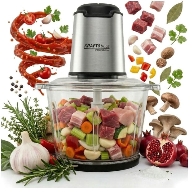 WIELOFUNKCYJNY ROZDRABNIACZ DO KUCHNI ELEKTRYCZNY 1000W WARZYW 2L BLENDER