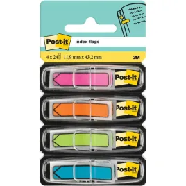 zakladki-post-it-12-43mm-strzalki-4-kolory-neon-4x24
