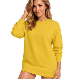 bluza-damska-oversize-szeroka-dresowa-ciepla-modna-bawelna-sukienka-xs