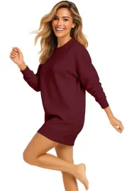 bluza-damska-oversize-szeroka-dresowa-ciepla-modna-bawelna-sukienka-xs
