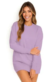 bluza-damska-oversize-modna-dresowa-sukienka-bawelniana-l-lawendowa