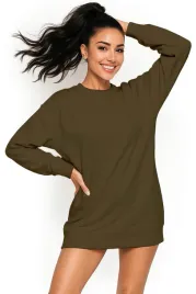 bluza-damska-oversize-modna-dresowa-sukienka-bawelniana-l-khaki