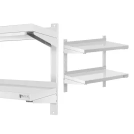 polka-scienna-wiszaca-gastronomiczna-podwojna-z-regulacja-stal-60-x-40-cm