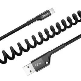 kabel-przewod-do-iphone-sprezynowy-usb-lightning-fish-eye-1m-czarny