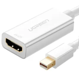adapter-przejsciowka-fhd-mini-displayport-meski-na-hdmi-zenski-bialy