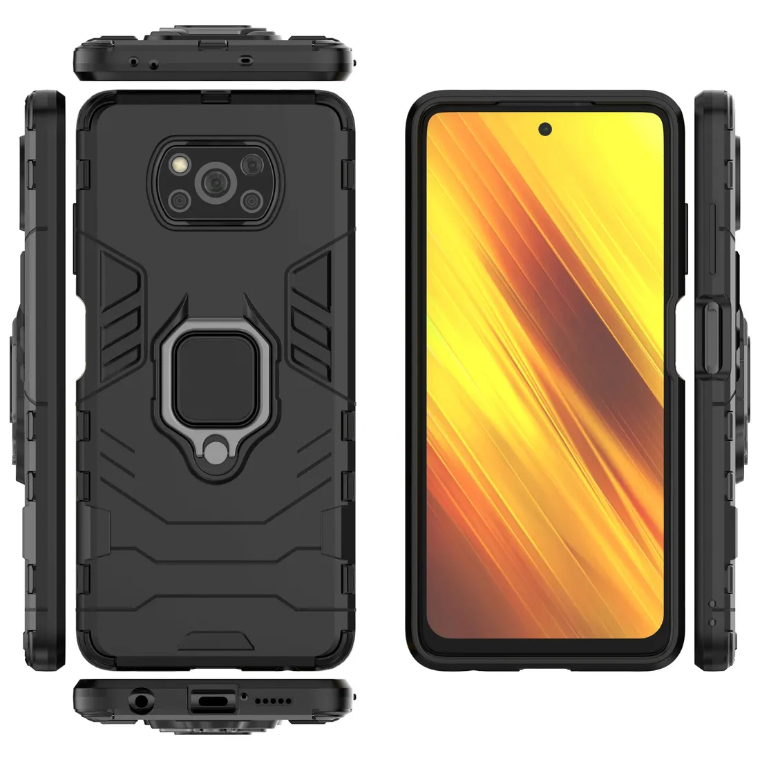 etui-do-poco-x3-nfc-spacecase-x-ring-pancerne-stan-nowy