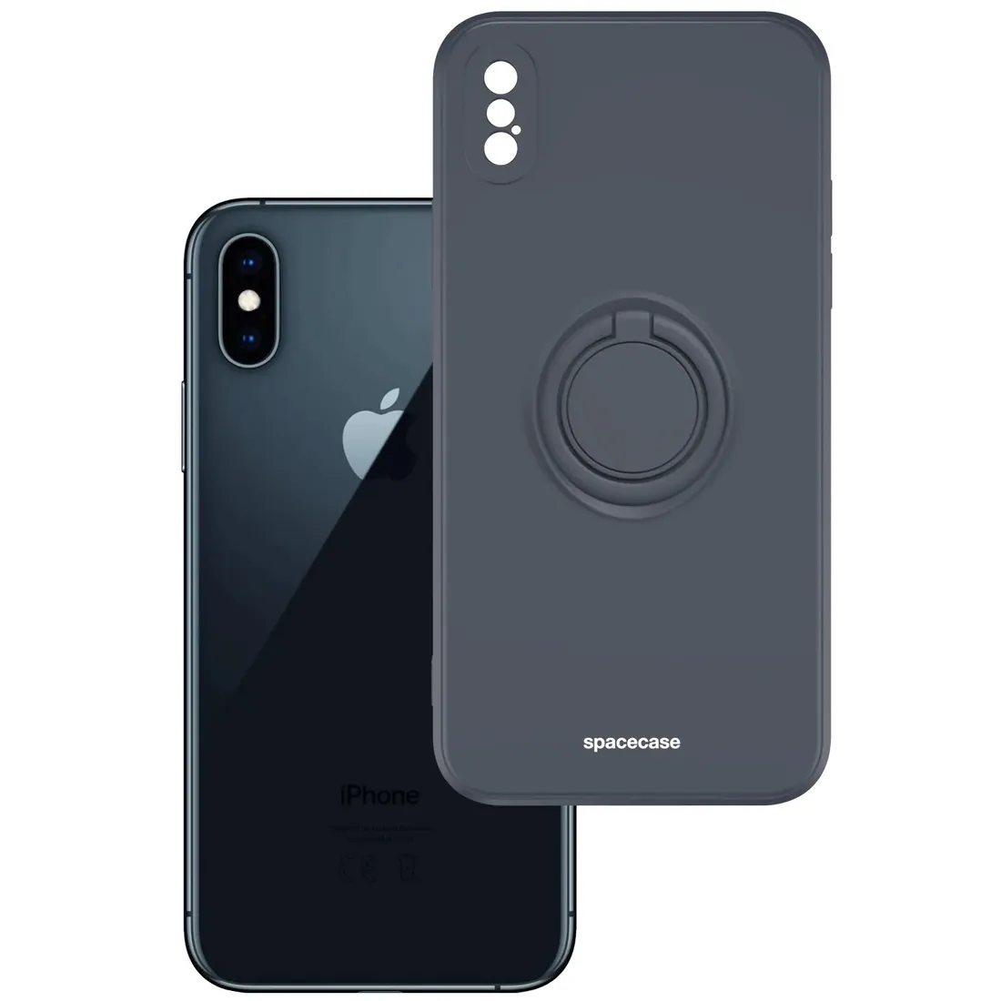 etui-matowe-do-iphone-x-xs-spacecase-silicone-ring-case-silikonowe