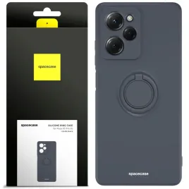 etui-matowe-do-poco-x5-pro-5g-spacecase-silicone-ring-case-silikonowe