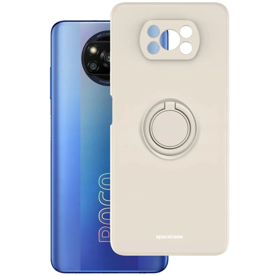 etui-matowe-do-poco-x3-pro-nfc-spacecase-silicone-ring-case-silikonowe