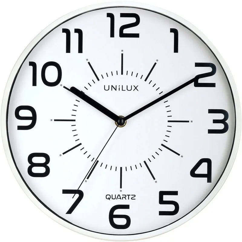 zegar-unilux-pop-28-5cm-bialy