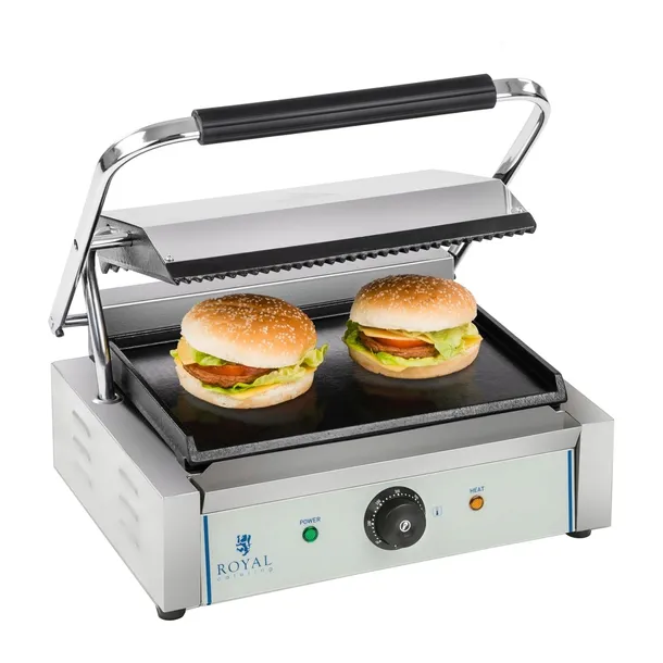 grill-kontaktowy-dwustronny-panini-marka-royal-catering-zasilanie-elektryczne