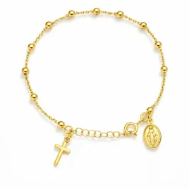 bransoletka-srebrna-na-reke-rozaniec-srebro-pozlacane-na-komunie-chrzest
