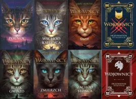 wojownicy-nowa-przepowiednia-tomy-1-6-2-przewodniki-erin-hunter-zestaw