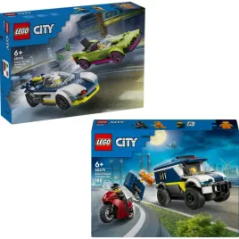 lego-city-60415-60479-poscig-za-muscle-carem-furgonetka-policyjnego-konwoju